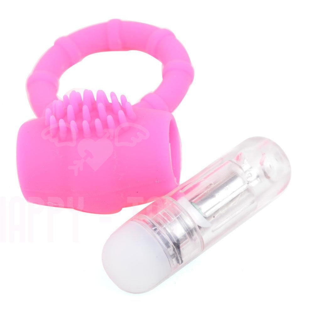 Vibrating Cock Ring Penis Silicon Couples Sex Toy Hard Erection Mens W –  Happy-Toys